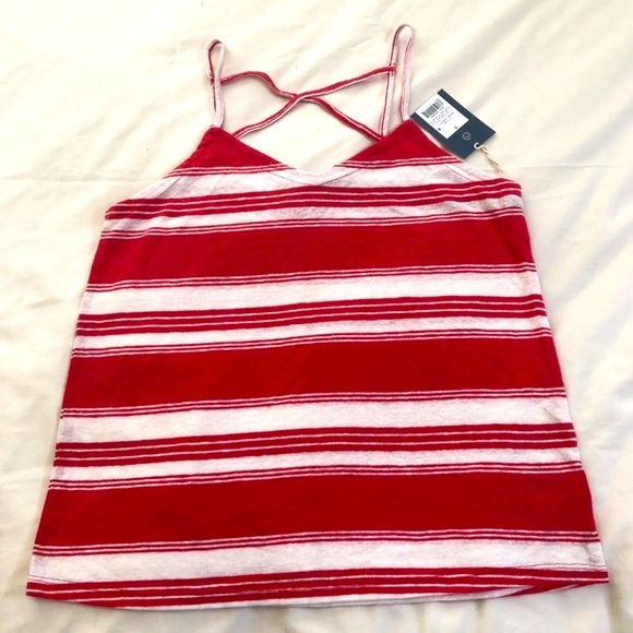 Universal Thread Striped Crossback Tank - Picture 2 of 4